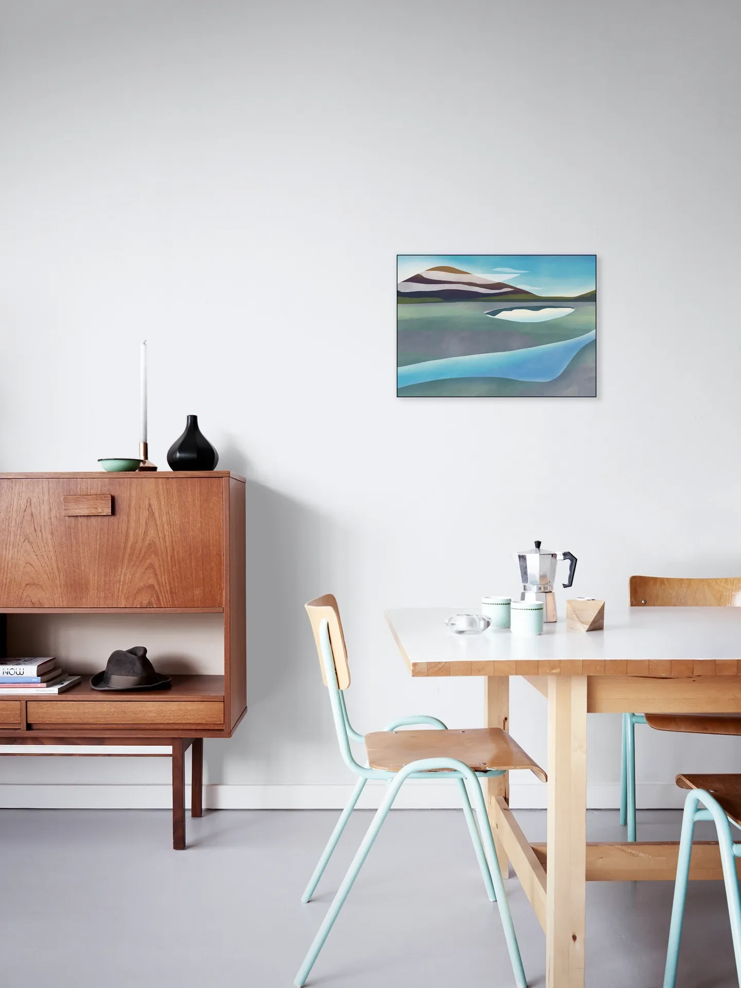 Serene Abstract Landscape