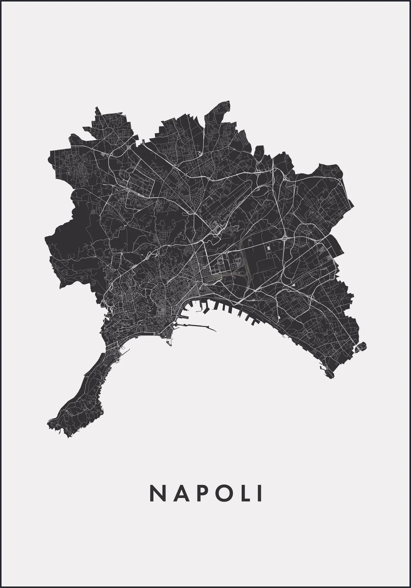 Napoli City Map