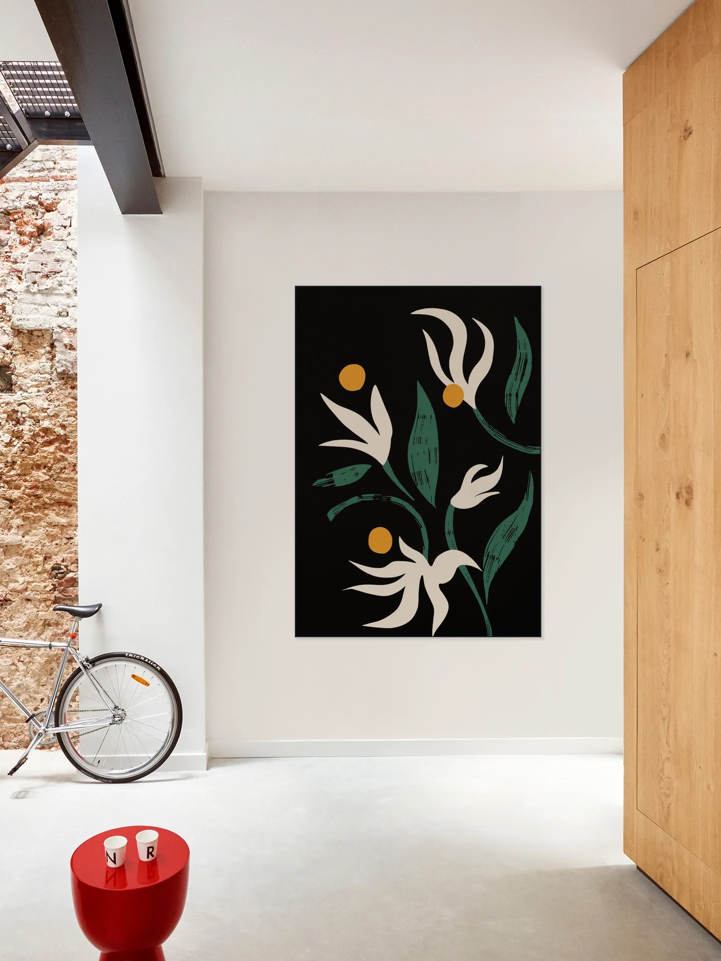 Abstract Flower