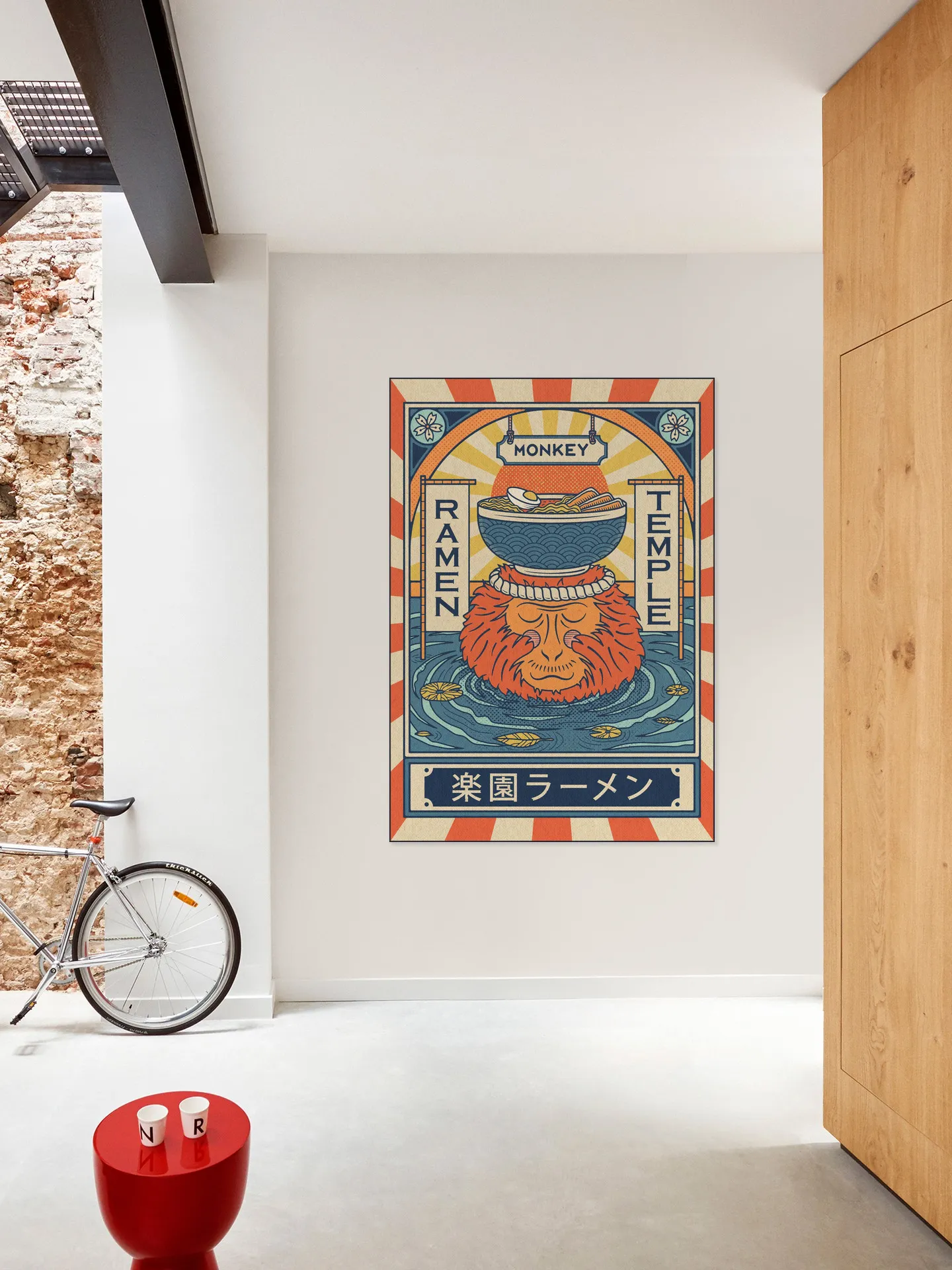 Ramen Temple Monkey