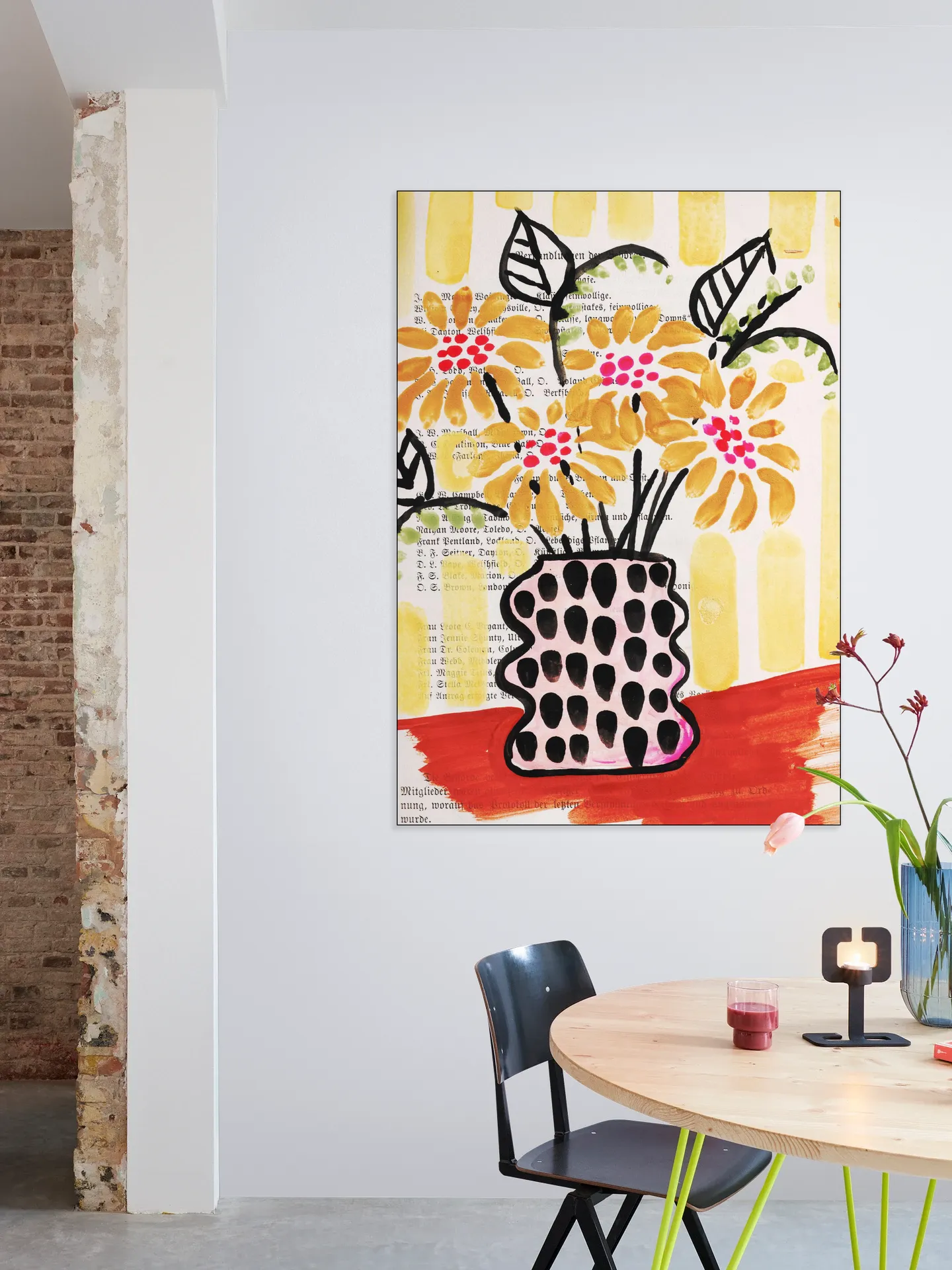 Sunflowers in a Vase
