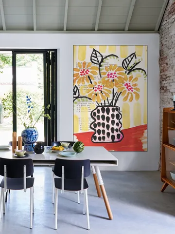 Sunflowers in a Vase