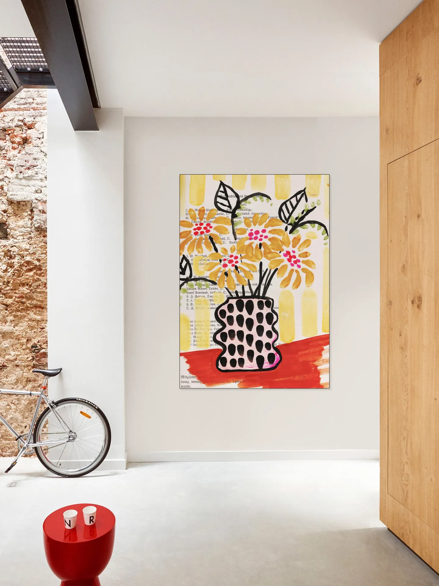Sunflowers in a Vase