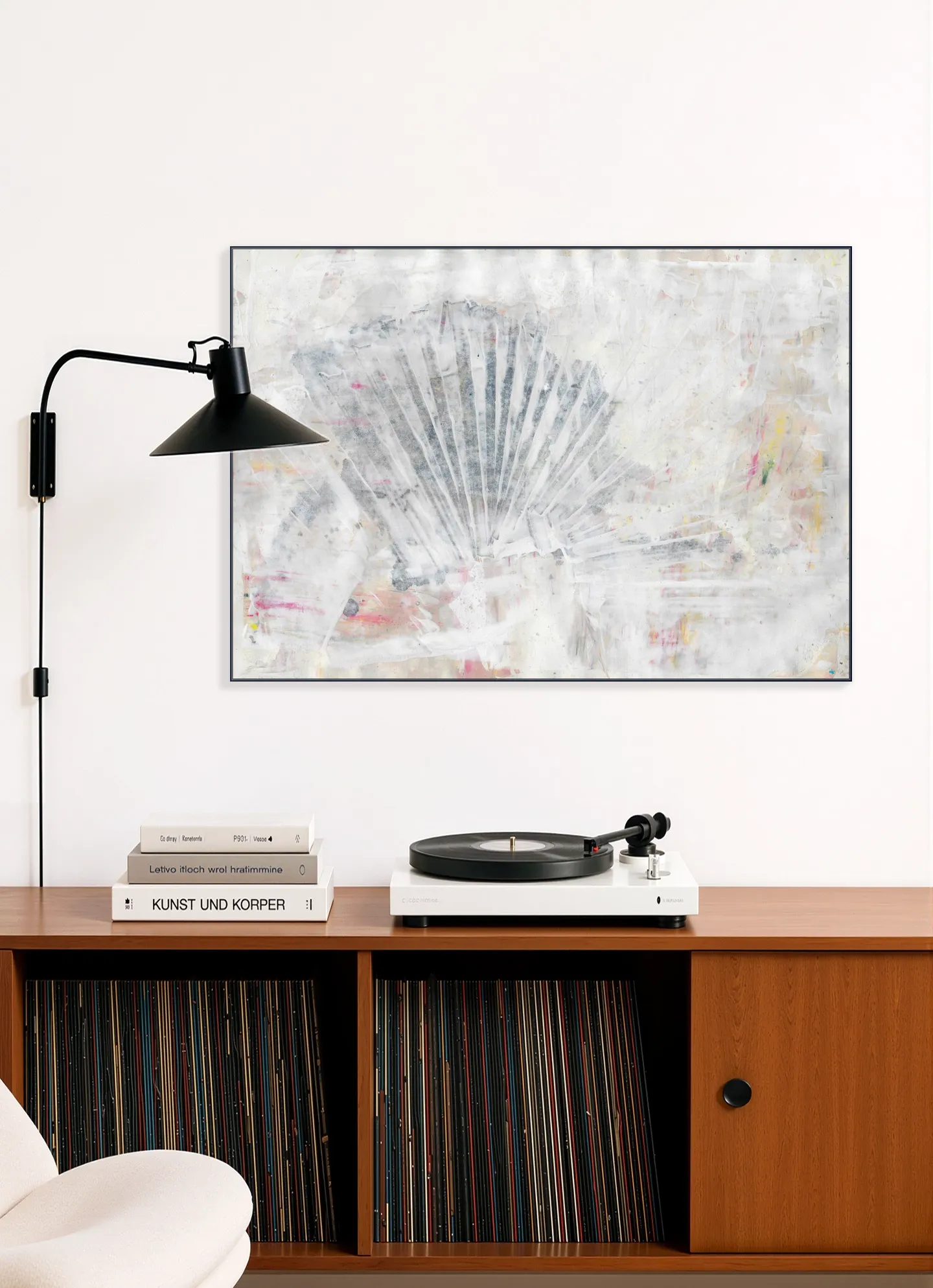 Abstract Shell Painting