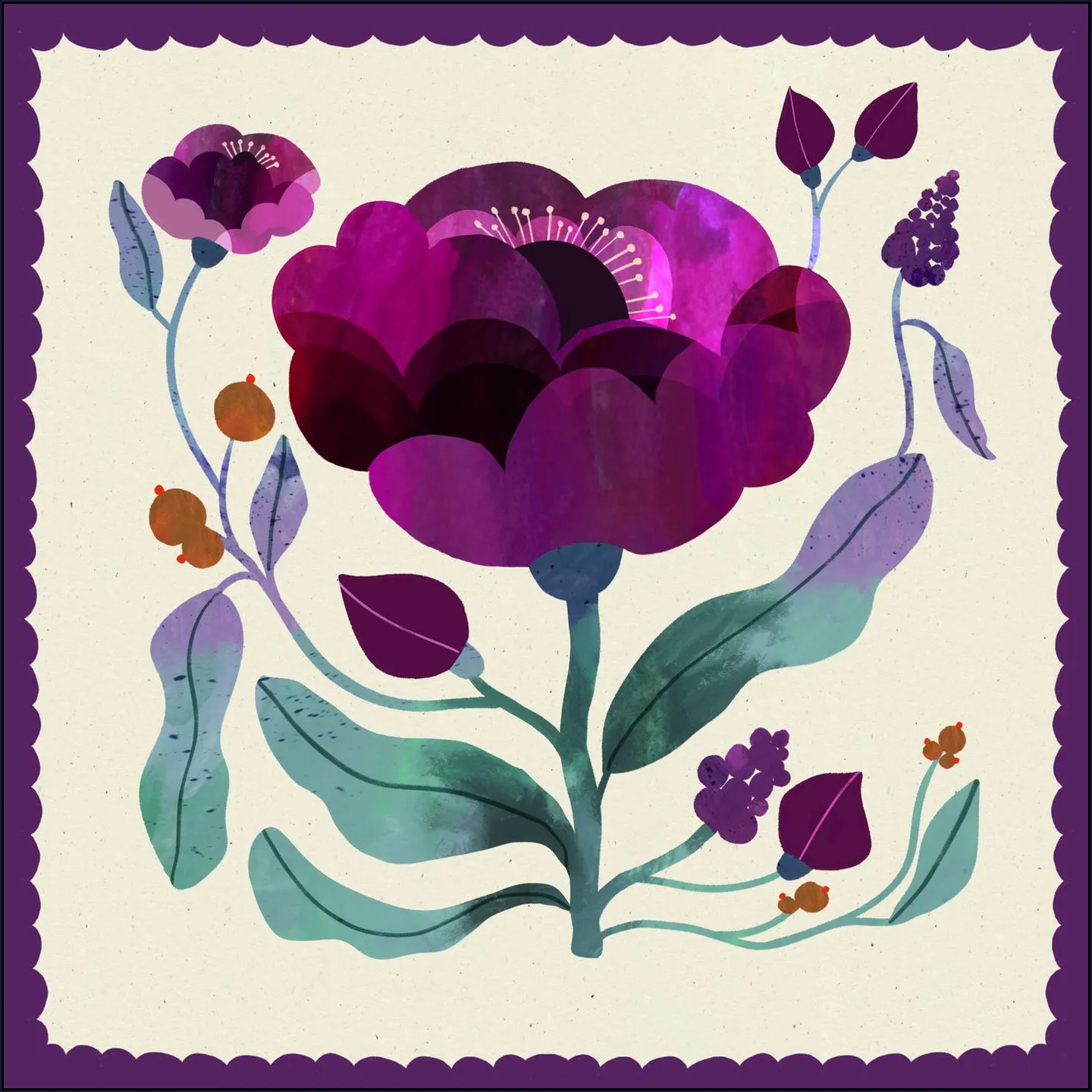 Purple Flower