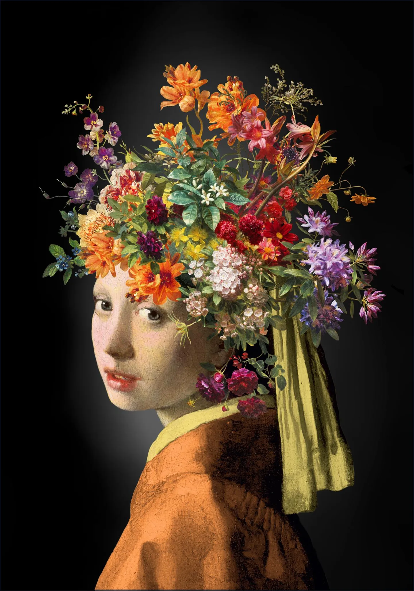 Girl With The Pearl Earring – The Orange Autumn Edition