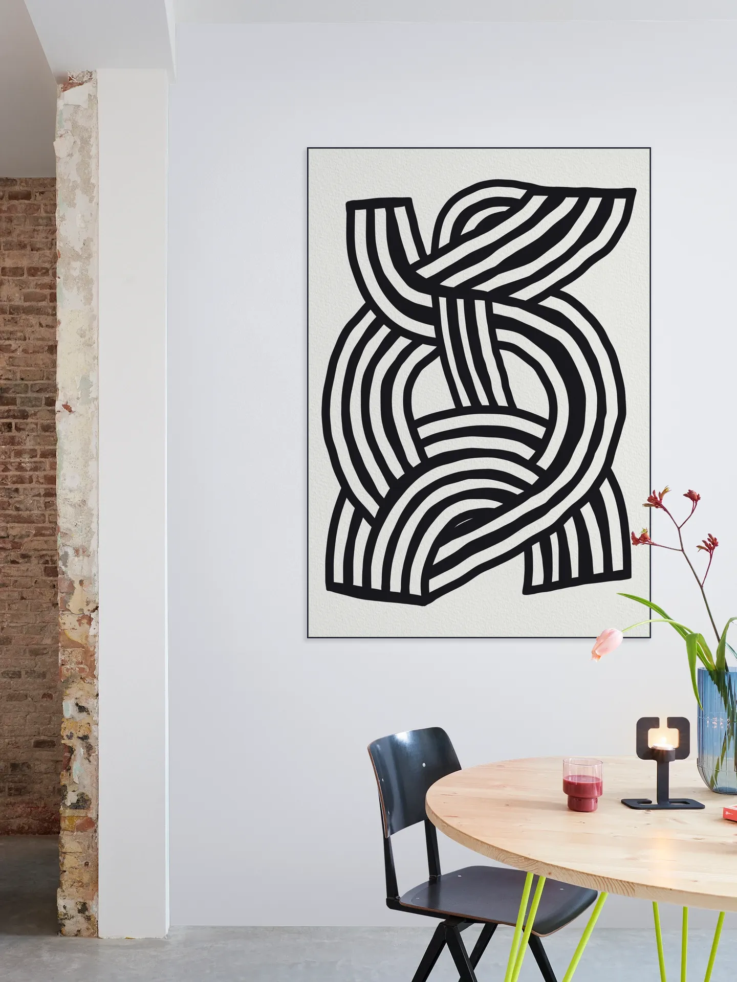 Mid Century Modern - Abstract Lines