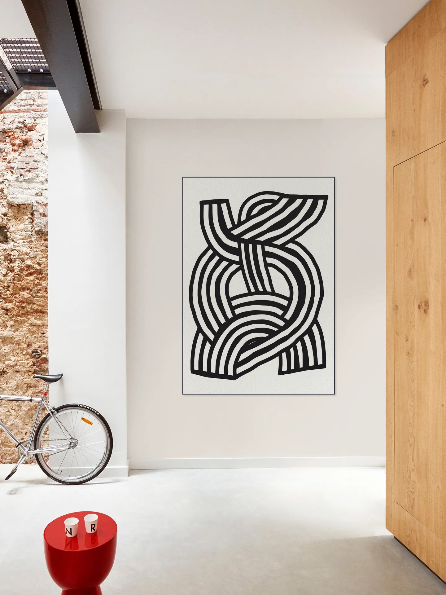 Mid Century Modern - Abstract Lines