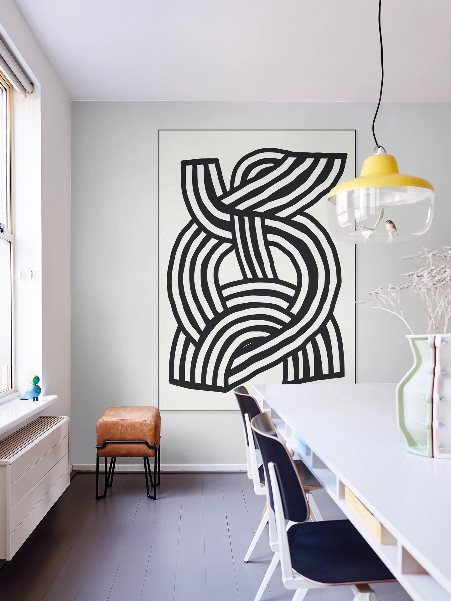 Mid Century Modern - Abstract Lines