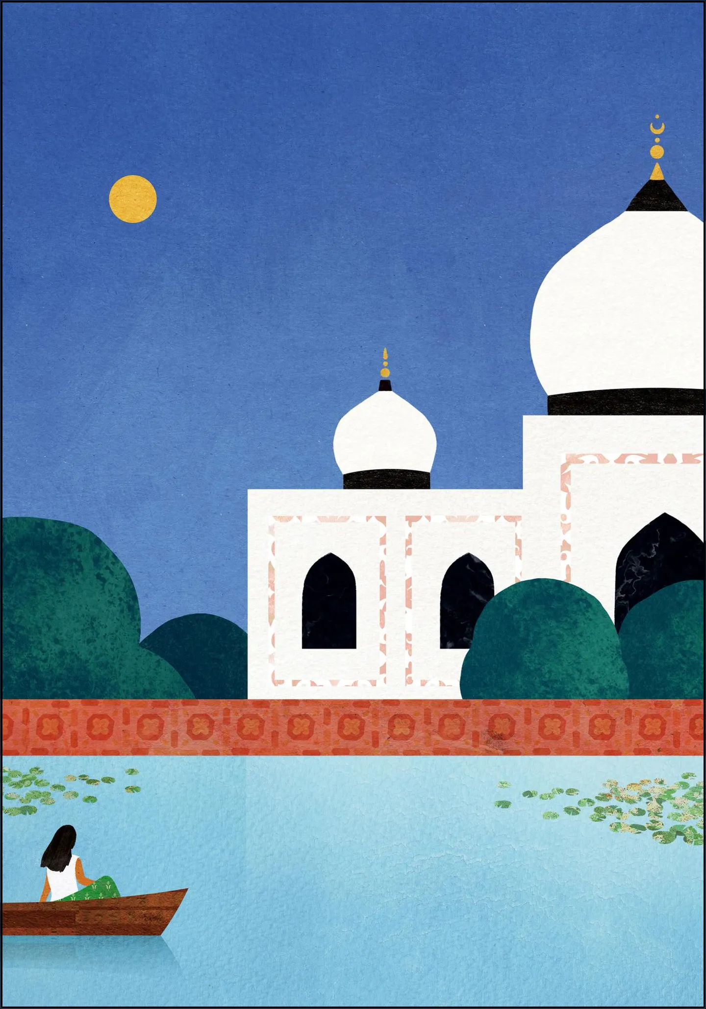 Taj Mahal Boat Ride