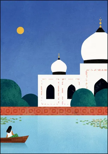 Taj Mahal Boat Ride