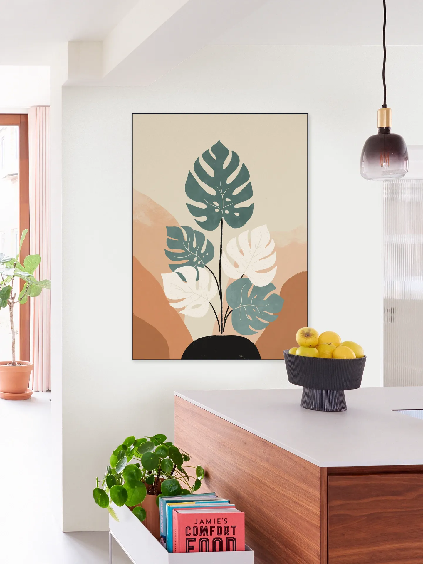 Retro Monstera