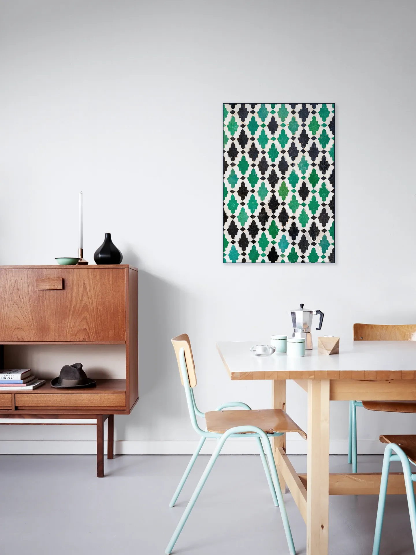 Moroccan Green Tiles