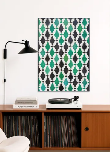 Moroccan Green Tiles