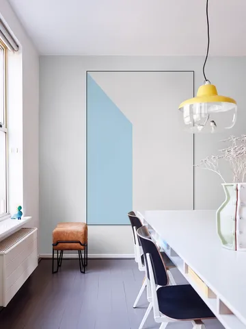 Color blocking - Grey Blue