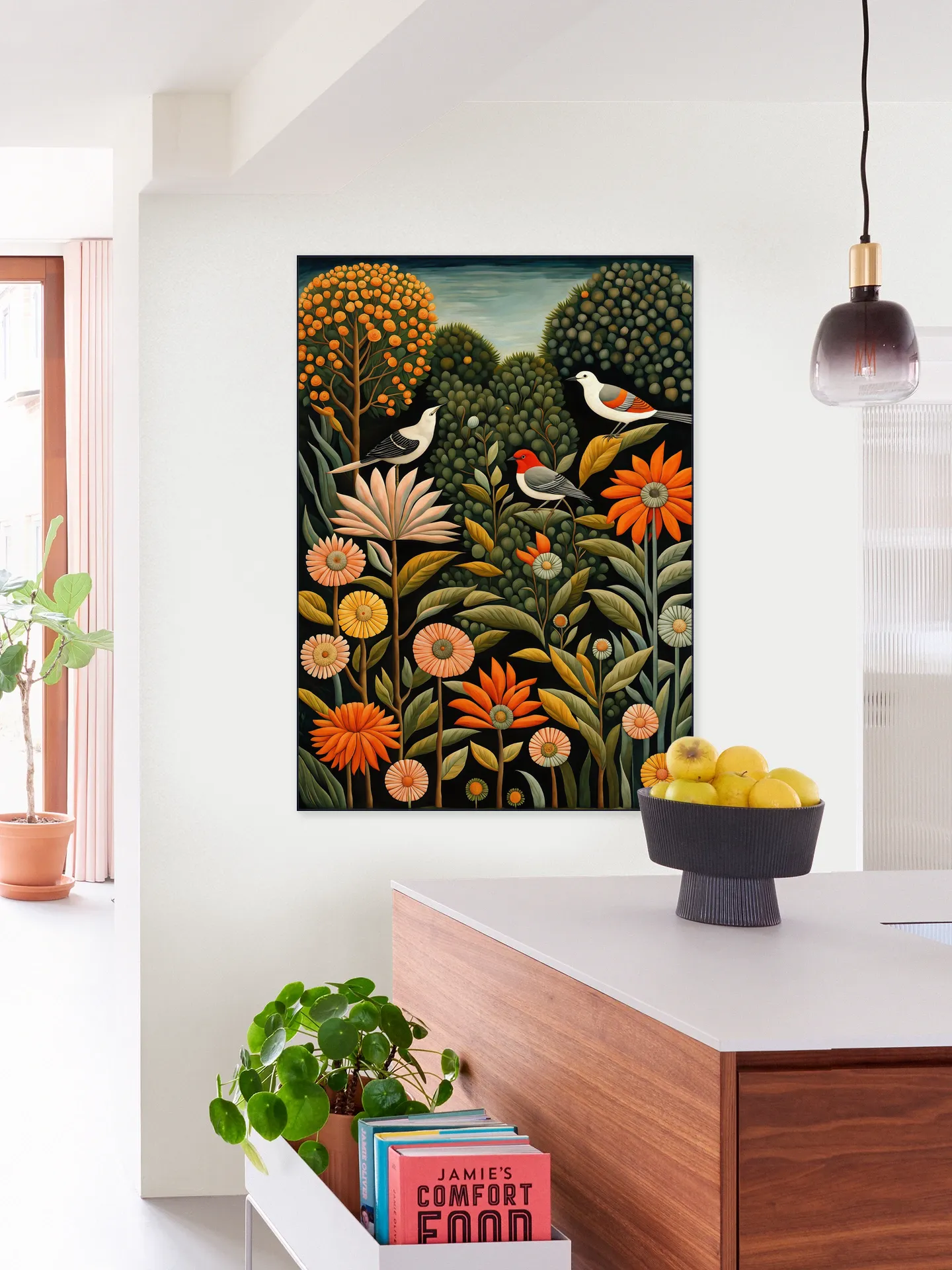 Feathered Florals
