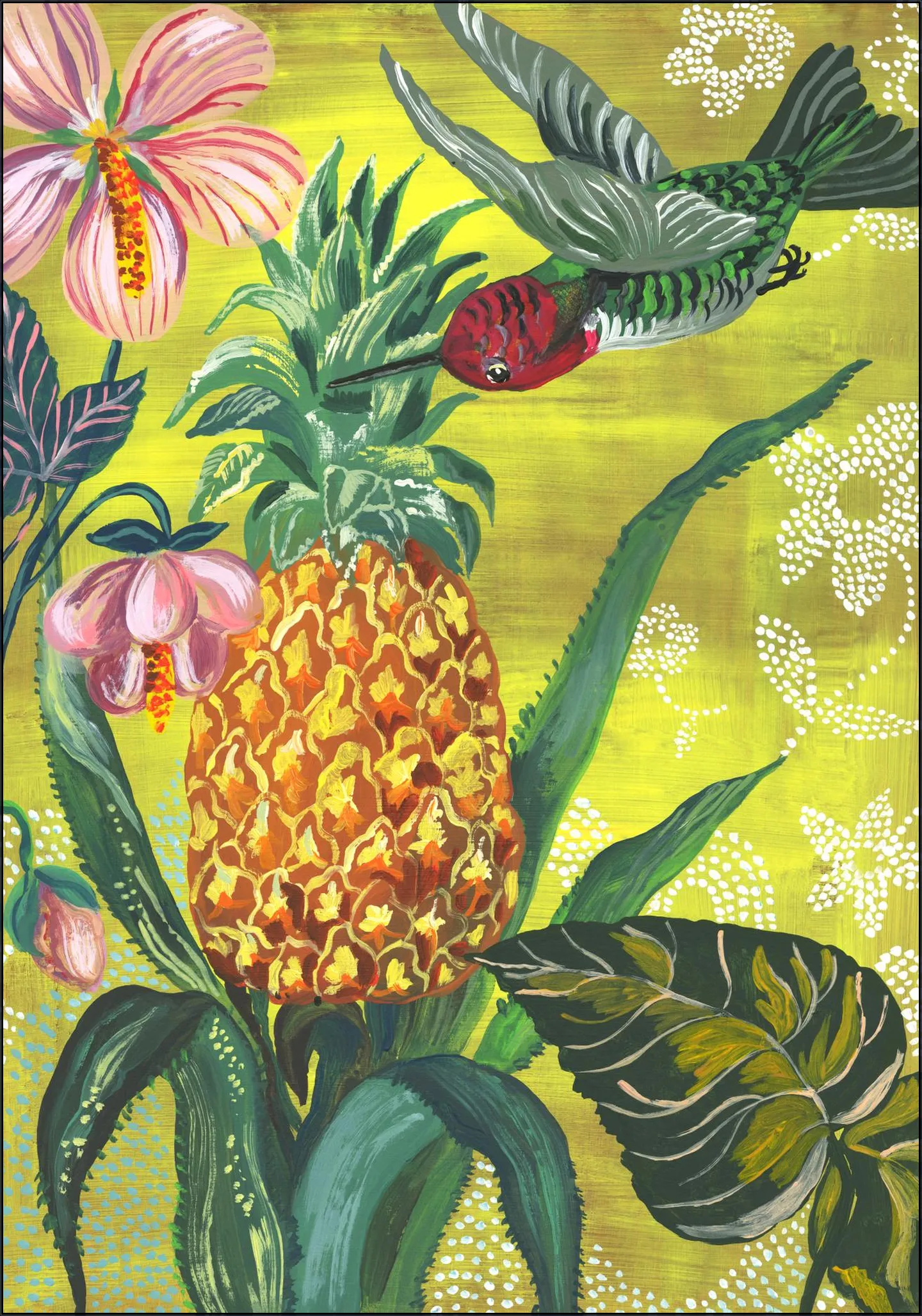 L'ananas et le Colibri