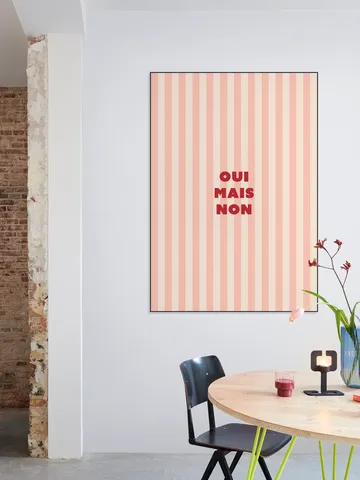 Oui Mais Non Striped