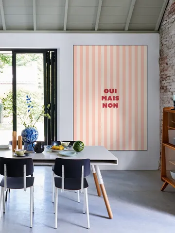 Oui Mais Non Striped