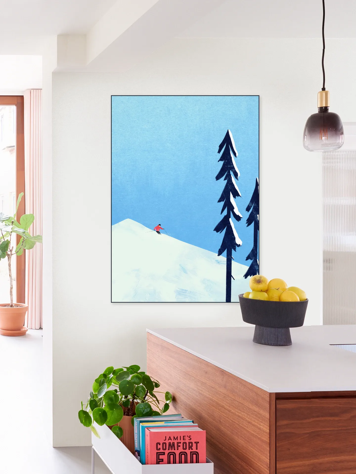Minimalist Ski