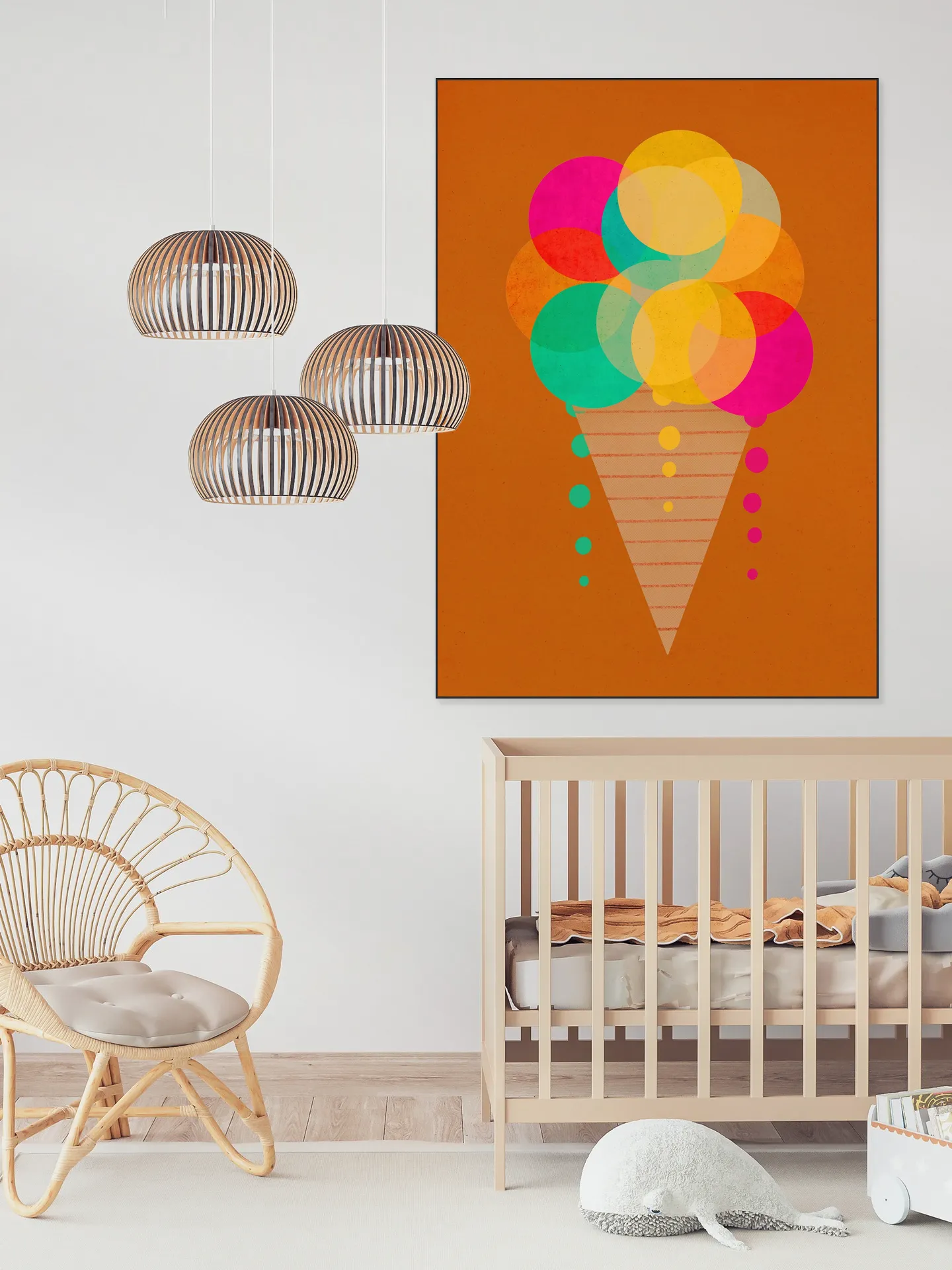 Neon Ice Cream
