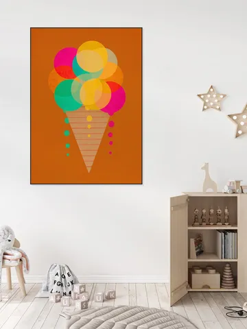 Neon Ice Cream