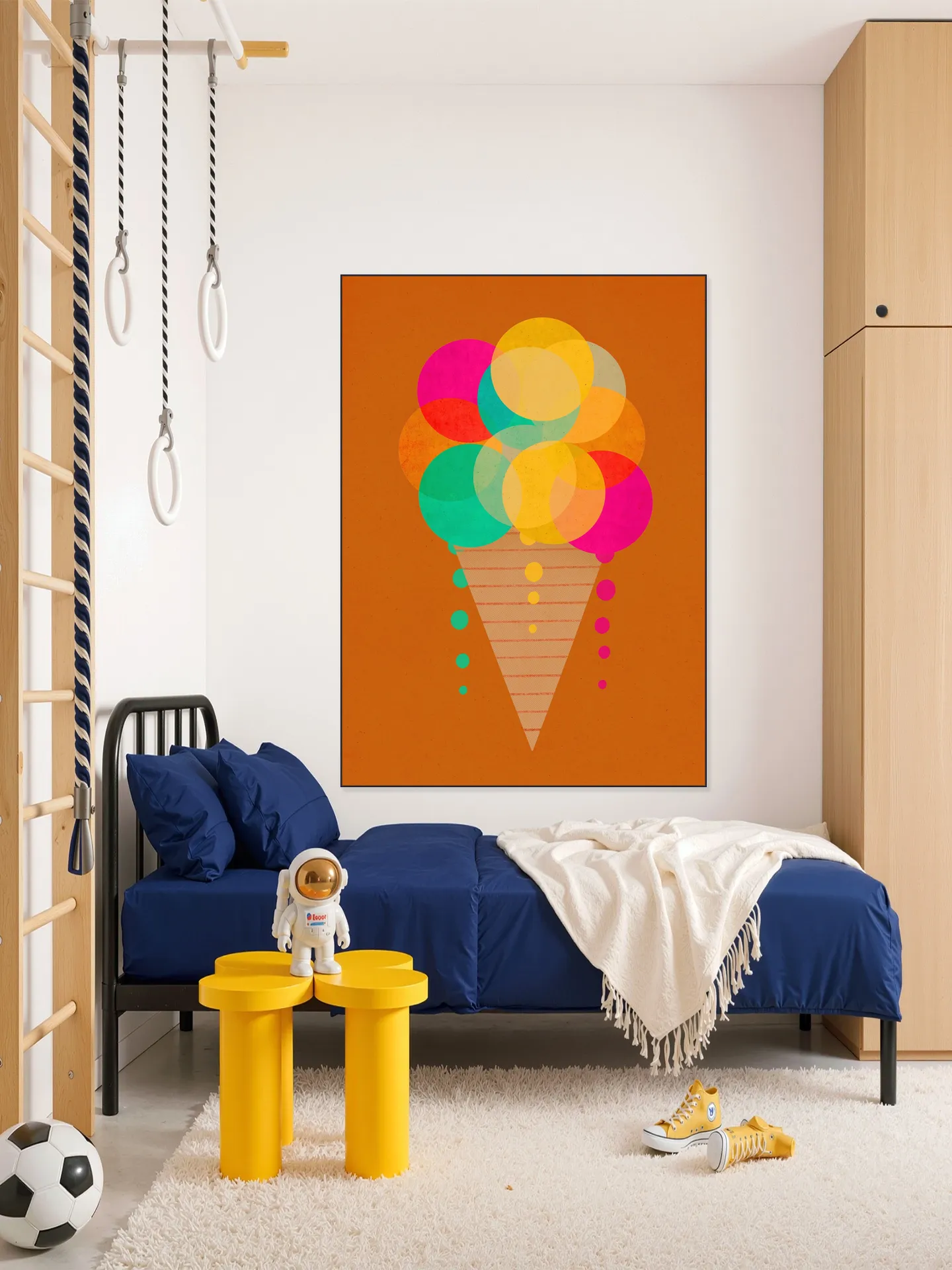 Neon Ice Cream