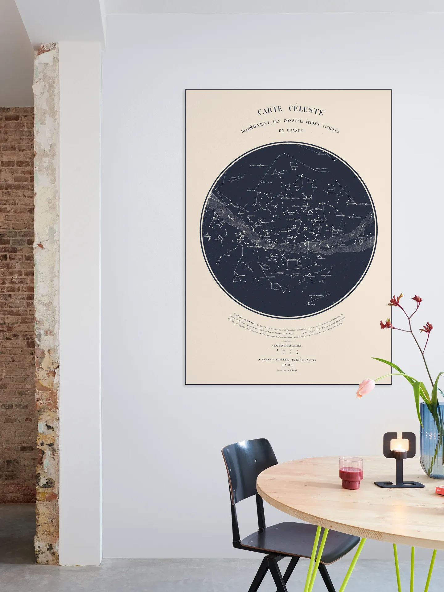 Carte Celeste Dark Blue