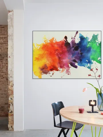 Paint splatters