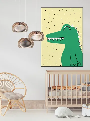 Yellow and Crocodile
