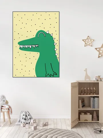 Yellow and Crocodile
