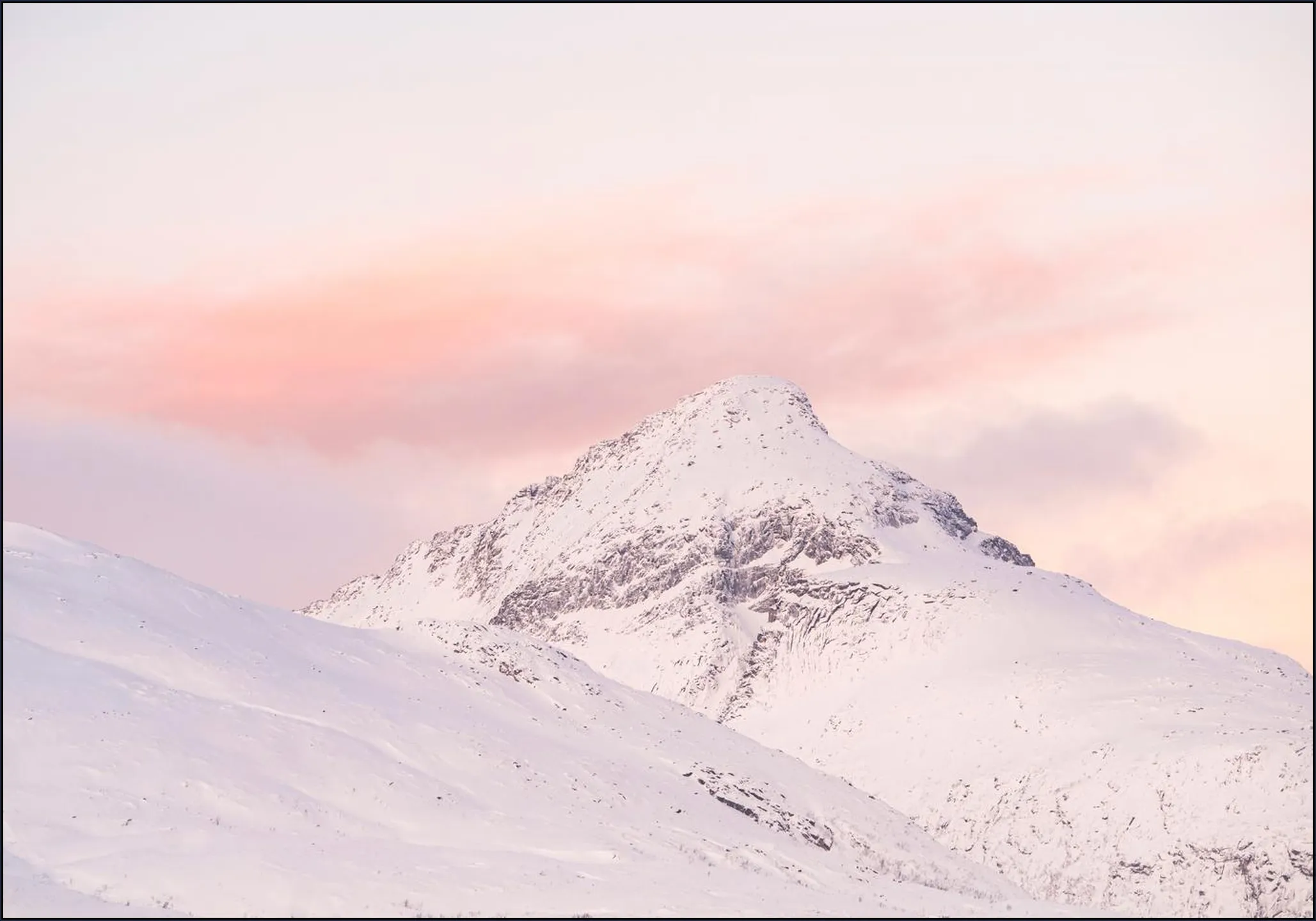 Sunset in the Mountains