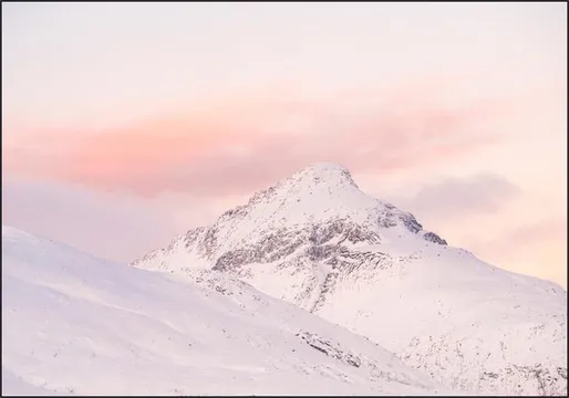 Sunset in the Mountains