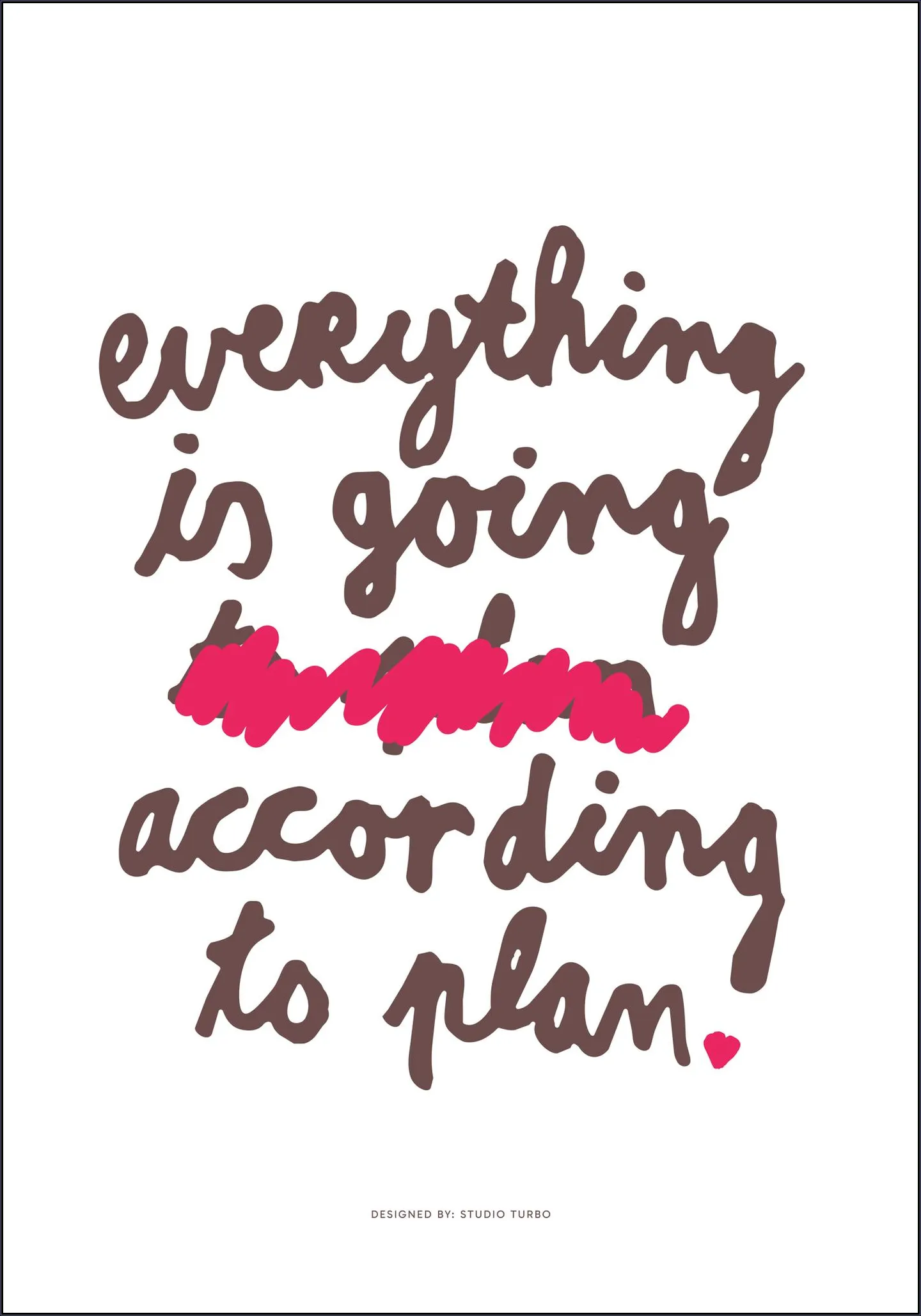 According To Plan