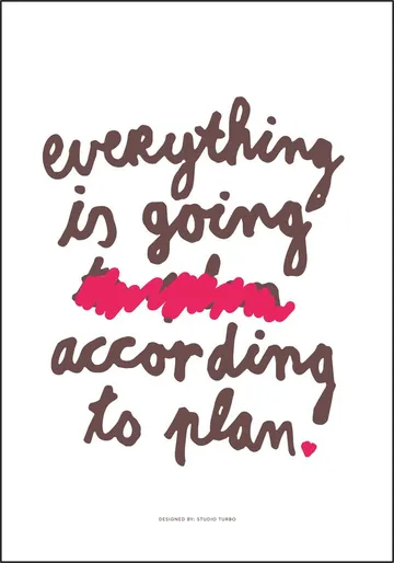 According To Plan