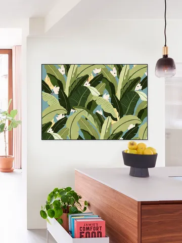 Banana Leaf Stone Blue