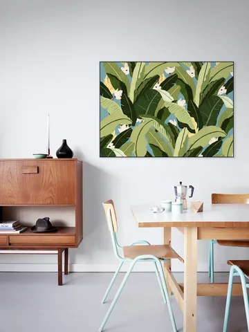 Banana Leaf Stone Blue