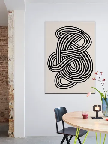 Line Art - Organic Shape