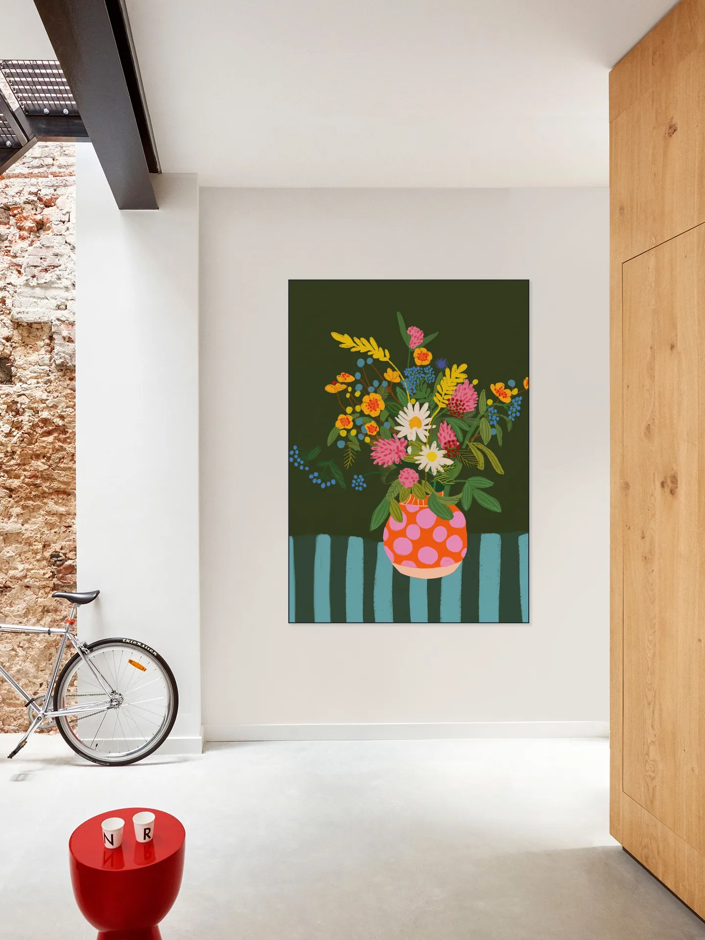 Bright flowers