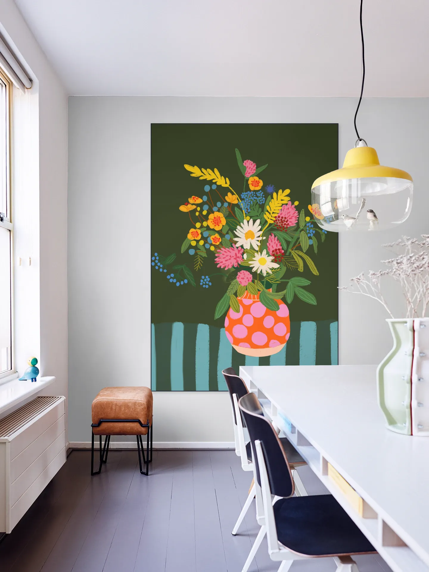 Bright flowers