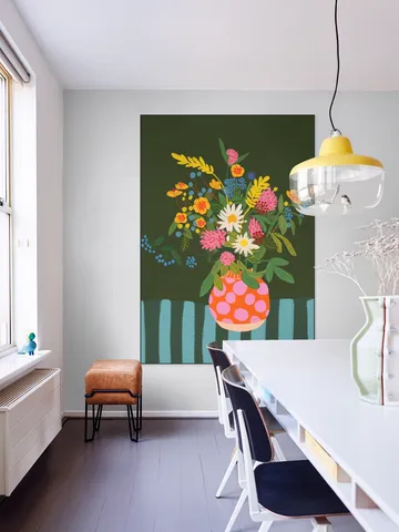 Bright flowers