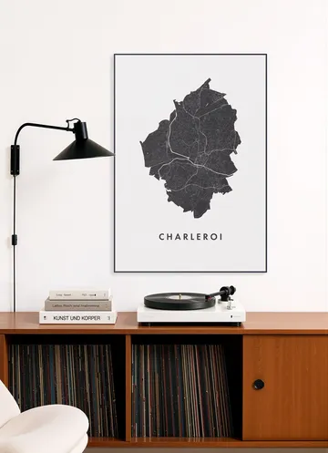 Charleroi City Map