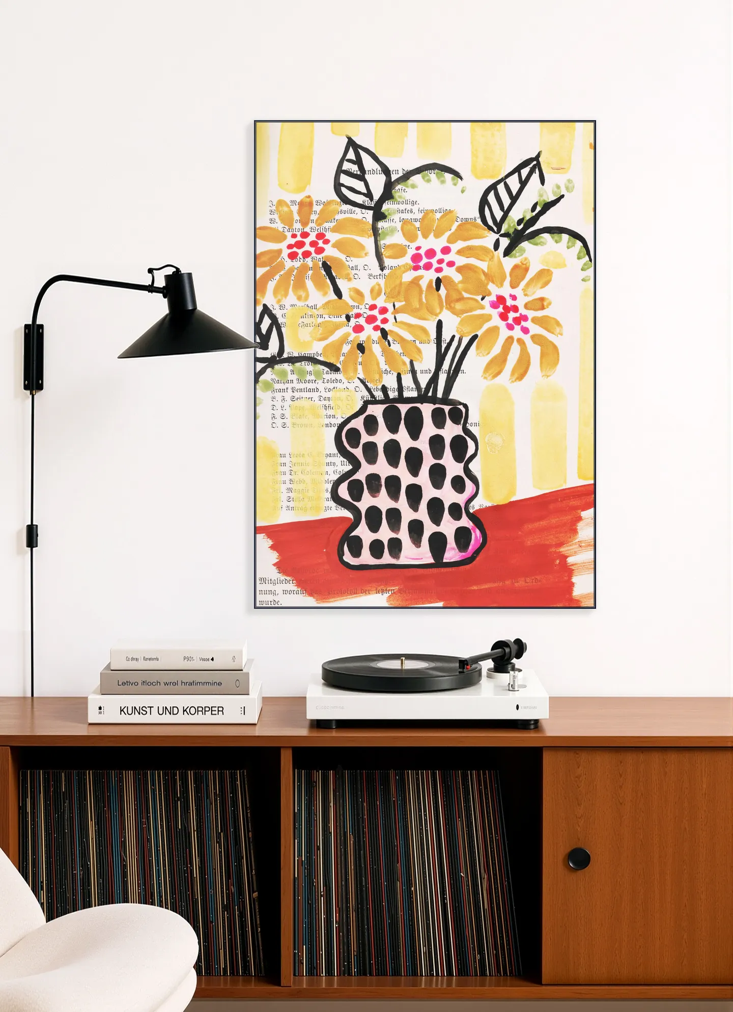 Sunflowers in a Vase