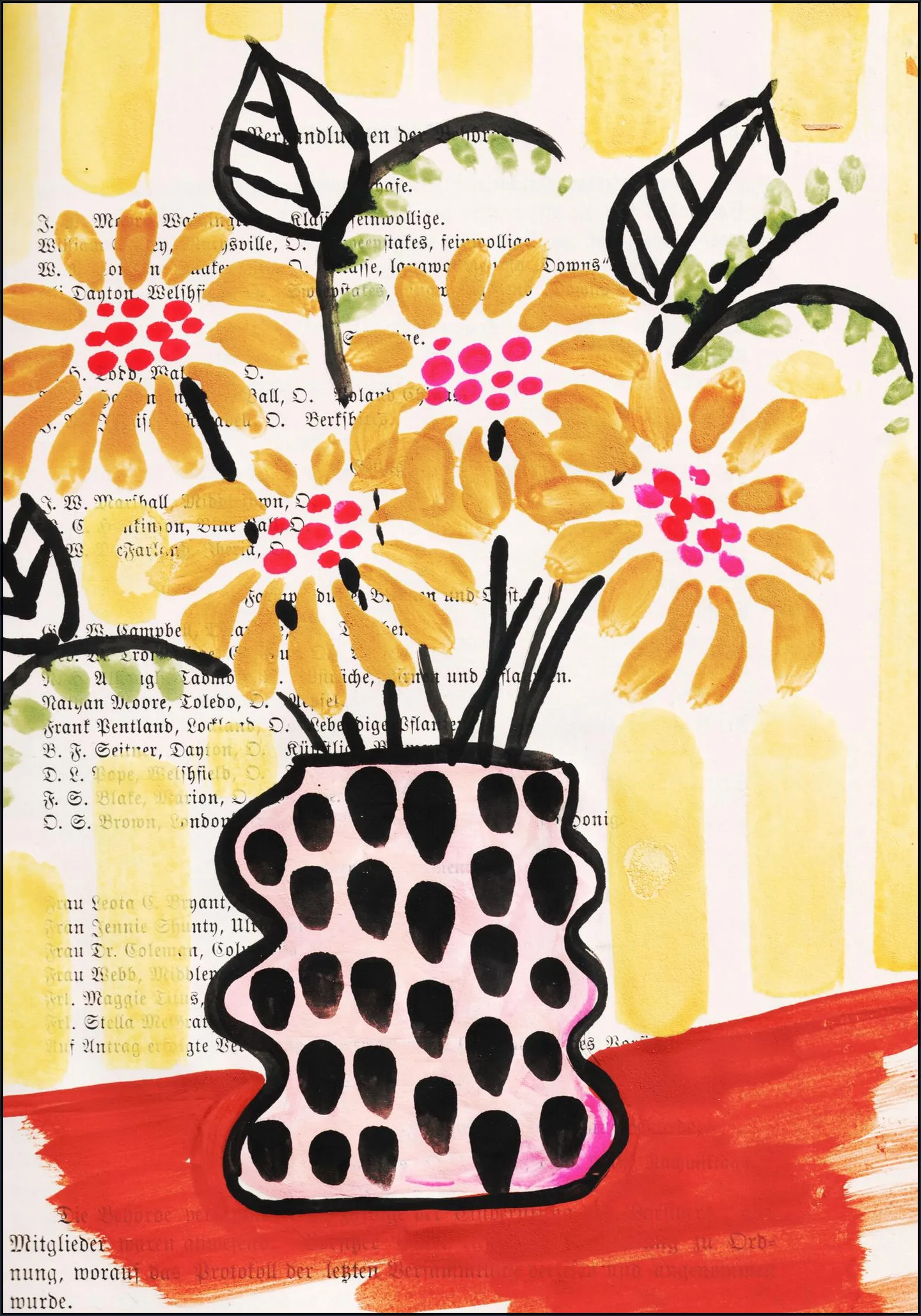 Sunflowers in a Vase