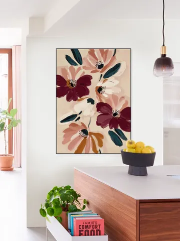 Blush and Wine Blossoms 1