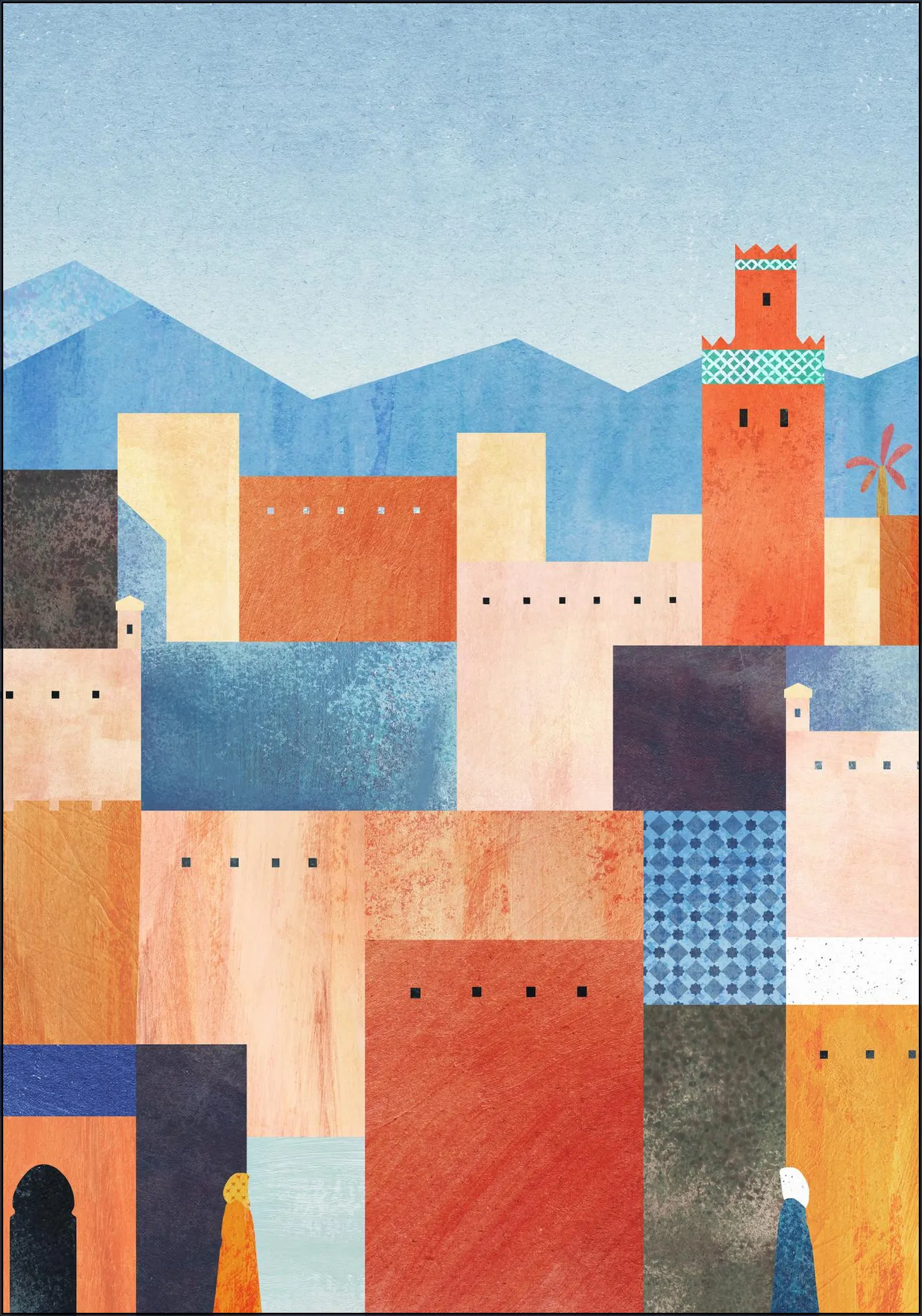 Colorful Houses - Marrakech