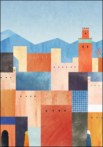 Colorful Houses - Marrakech