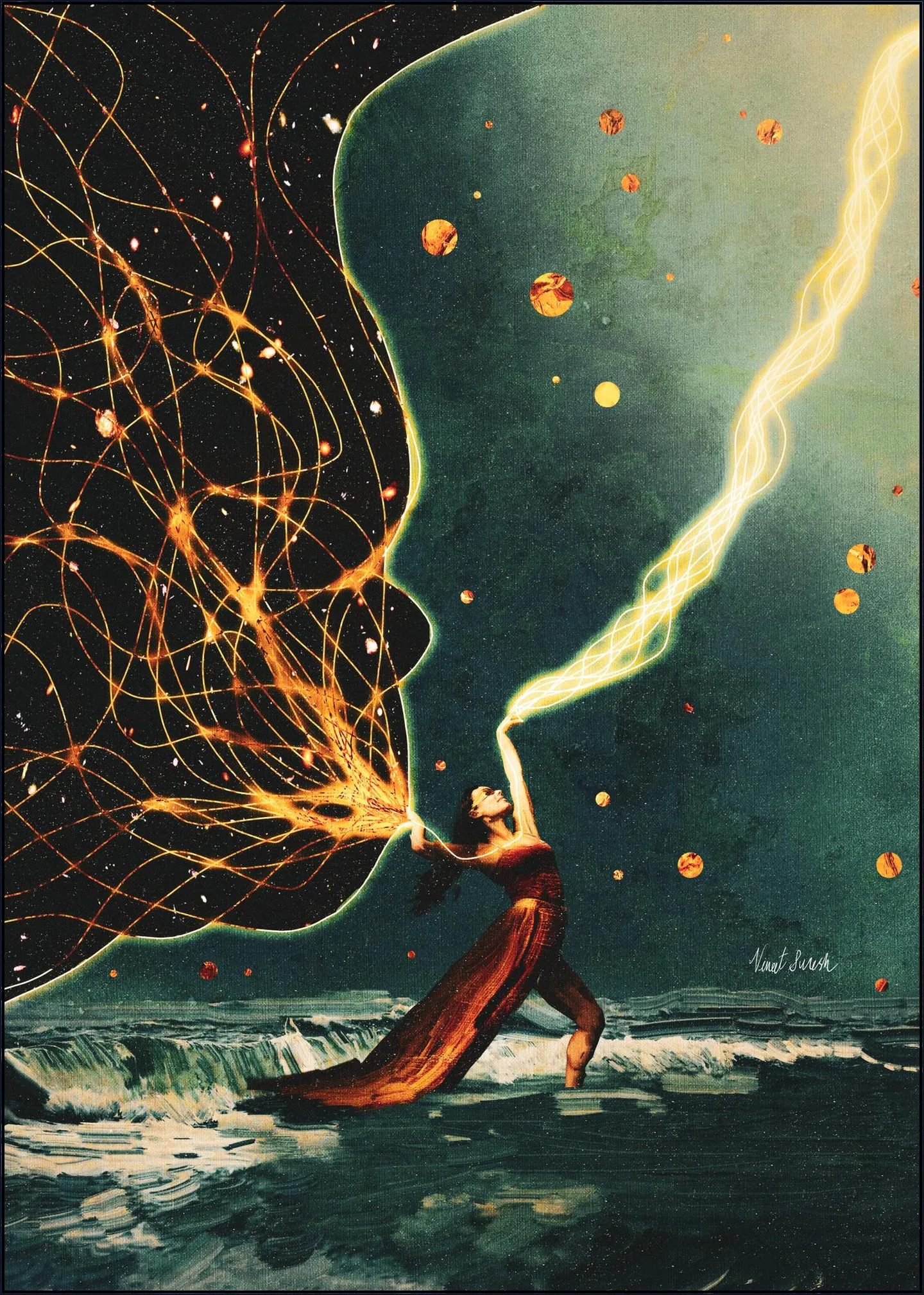 Lightening In Space