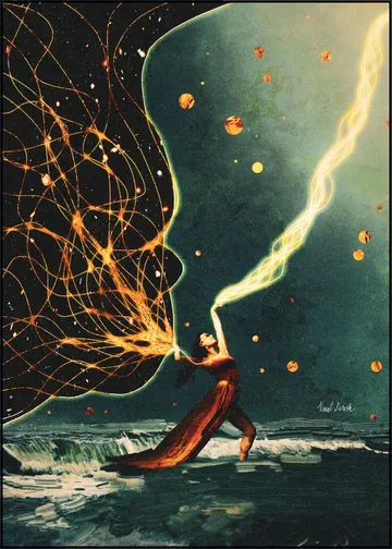 Lightening In Space
