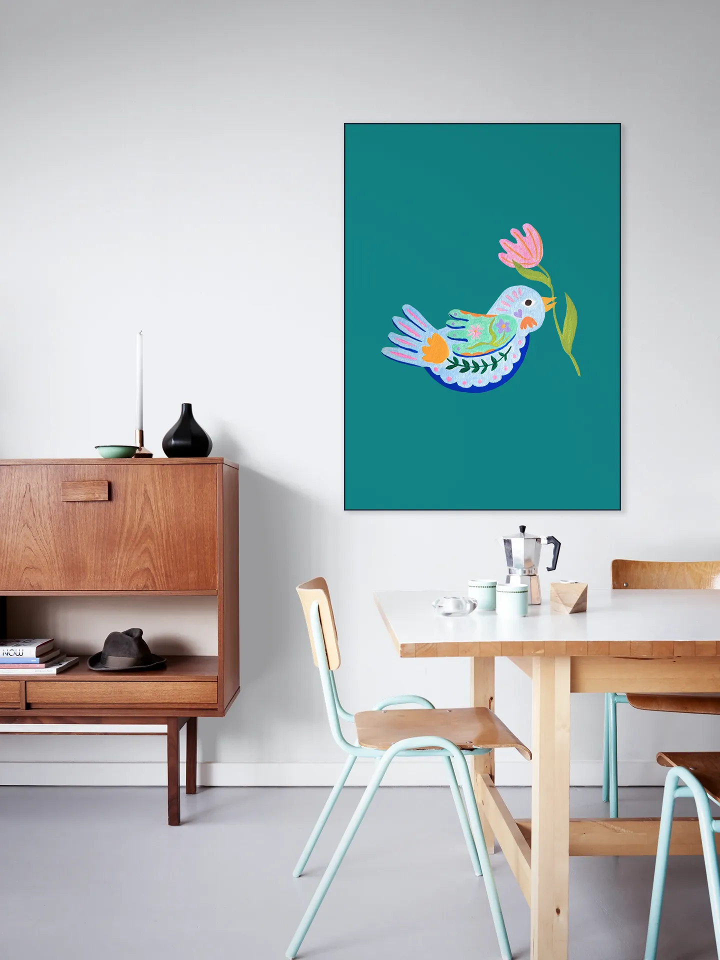 Floral Fantasy Bird
